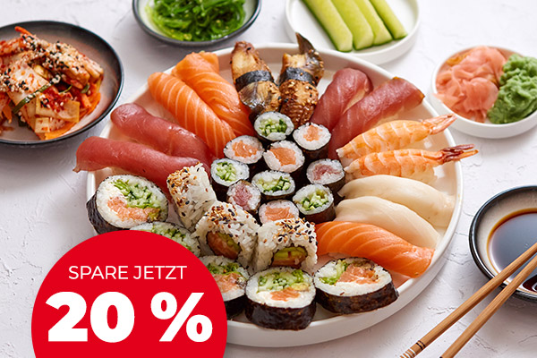 20 % Rabatt auf alles