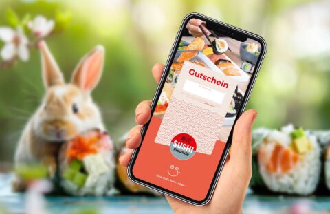 Sushifreunde Geschenkgutscheine zu Ostern